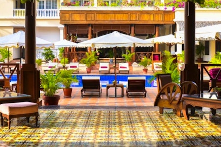 Pool Area at Victoria Can Tho Resort, Mekong Delta