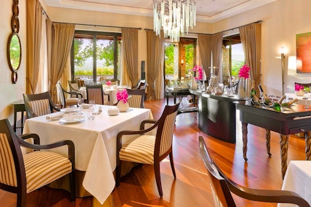 Restaurant Faventia at Terre Blanche Hotel Spa Golf Resort, Provence, France