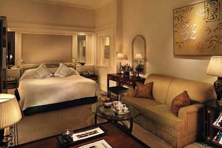 bedroom at The Peninsula Hong Kong