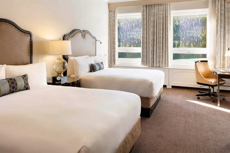 Deluxe Lakeview Room at Fairmont Chateau Lake Louise, Alberta