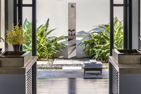 Villa interior at Four Seasons Resort The Nam Hai, Hoi An, Vietnam