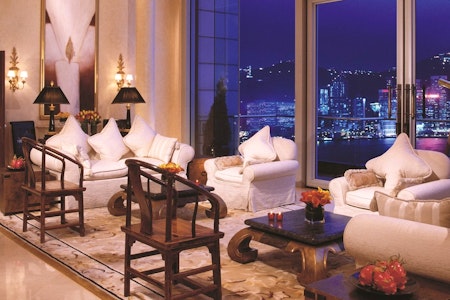 lounge area at The Peninsula Hong Kong