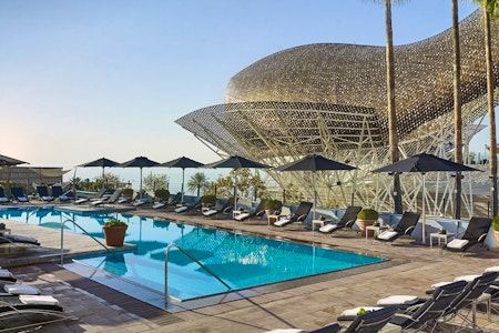 Swimming Pool at Hotel Arts, Barcelona, Spain