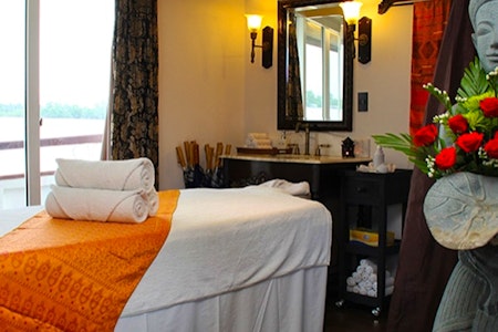 Spa at Jayavarman Cruise, Vietnam and Cambodia