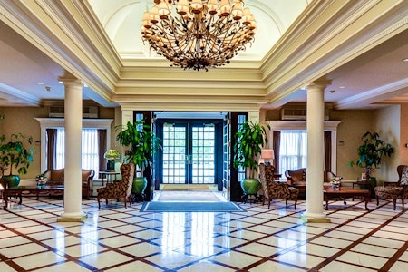 Lobby at Queen’s Landing by Vintage Hotels, Ontario