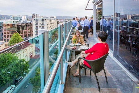 View from Majestic Roof Garden Hotel, Adelaide