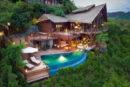The View aerial, Six Senses Yao Noi, Thailand