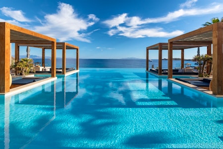 Oasis Pool Lounge, Santa Marina, Mykonos, Greece
