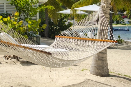 Hammock on the Beach at The Inn at English Harbour, Antigua