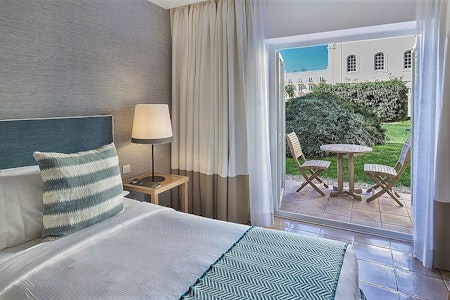 Tropical Retreat Bedroom at Domes Lake Algarve, Portugal